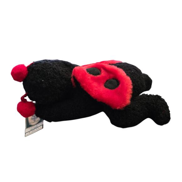 Geppeddo Cuddle Kids Lara Ladybug Baby Doll Porcelain Face Plush NWT - Picture 4 of 8